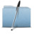 Folder Blue Bic Icon